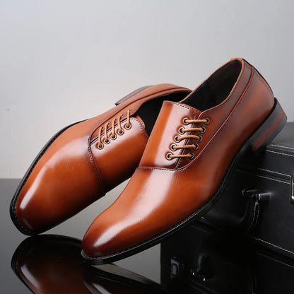 Oxford Street Genuine Leather Shoes