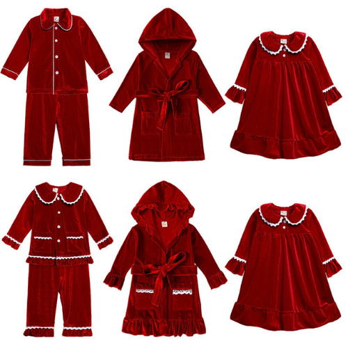 Christmas Velvet  Dress for Girls