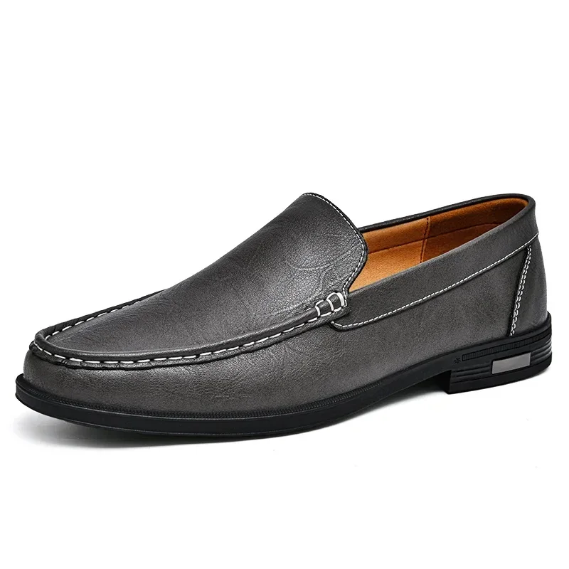 Milano Craft Leather Loafers