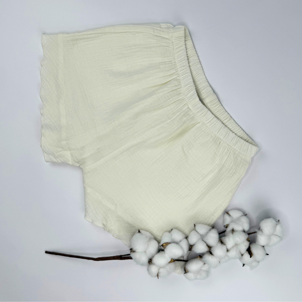 Organic Cotton Lace Pajama