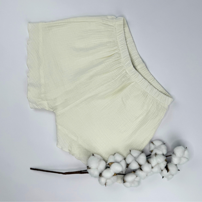 Organic Cotton Lace Pajama