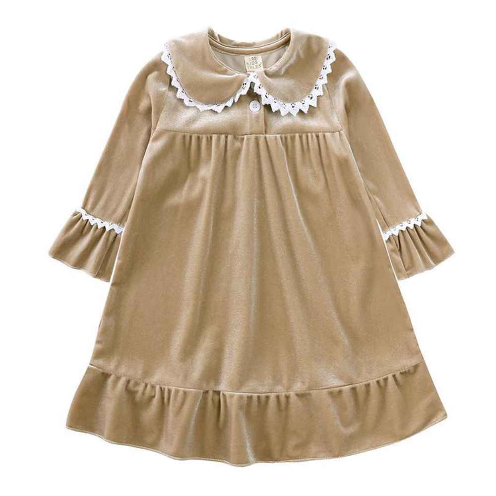 Christmas Velvet  Dress for Girls