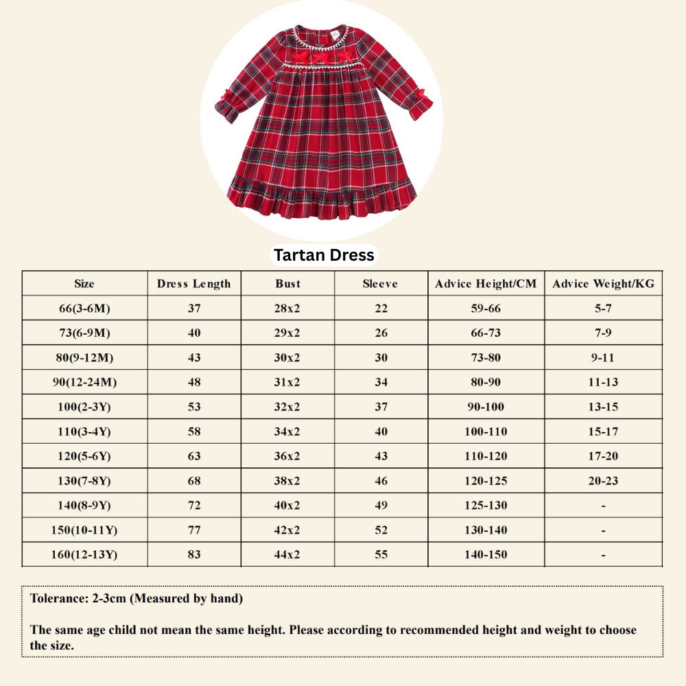 Classic Red Tartan Collection for Kids