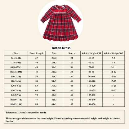 Classic Red Tartan Collection for Kids