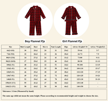 Classic Red Flannel Collection for Kids