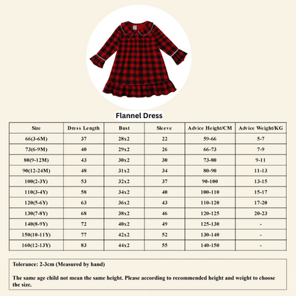 Classic Red Flannel Collection for Kids