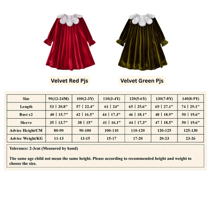 Velvet Dress with Peter Pan Collar