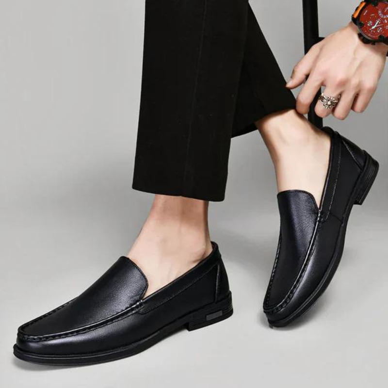 Milano Craft Leather Loafers