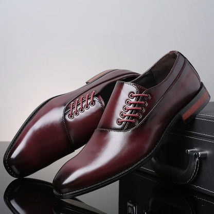 Oxford Street Genuine Leather Shoes