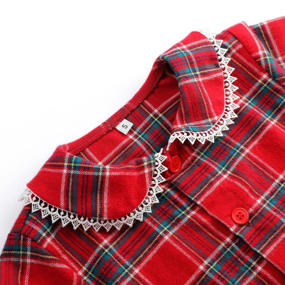 Classic Red Tartan Collection for Kids