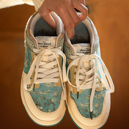 Van Gogh Almond Blossoms inspired sneakers