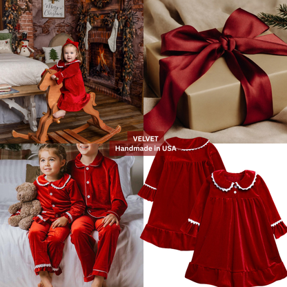 Christmas Velvet  Dress