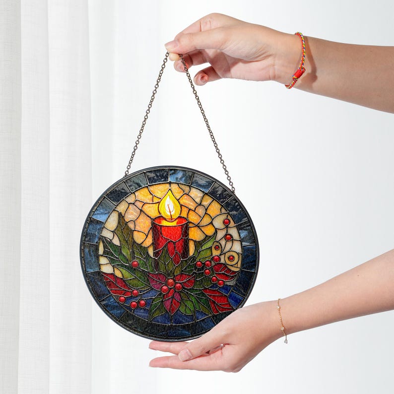 Stained Glass Suncatchers - 🎁 Christmas Gift for Your Loved One