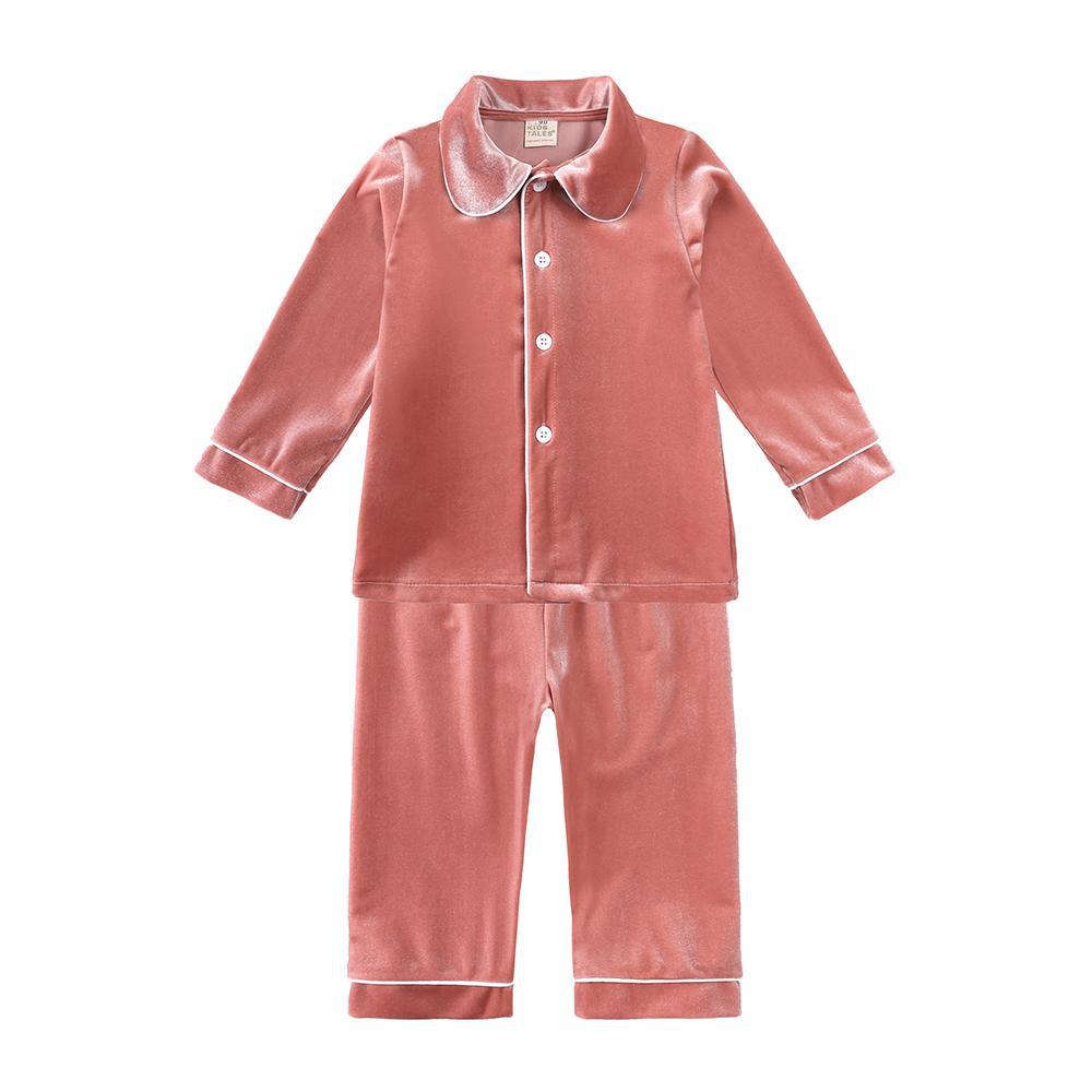 Velvet Pajamas for Kids, Mom & Dad